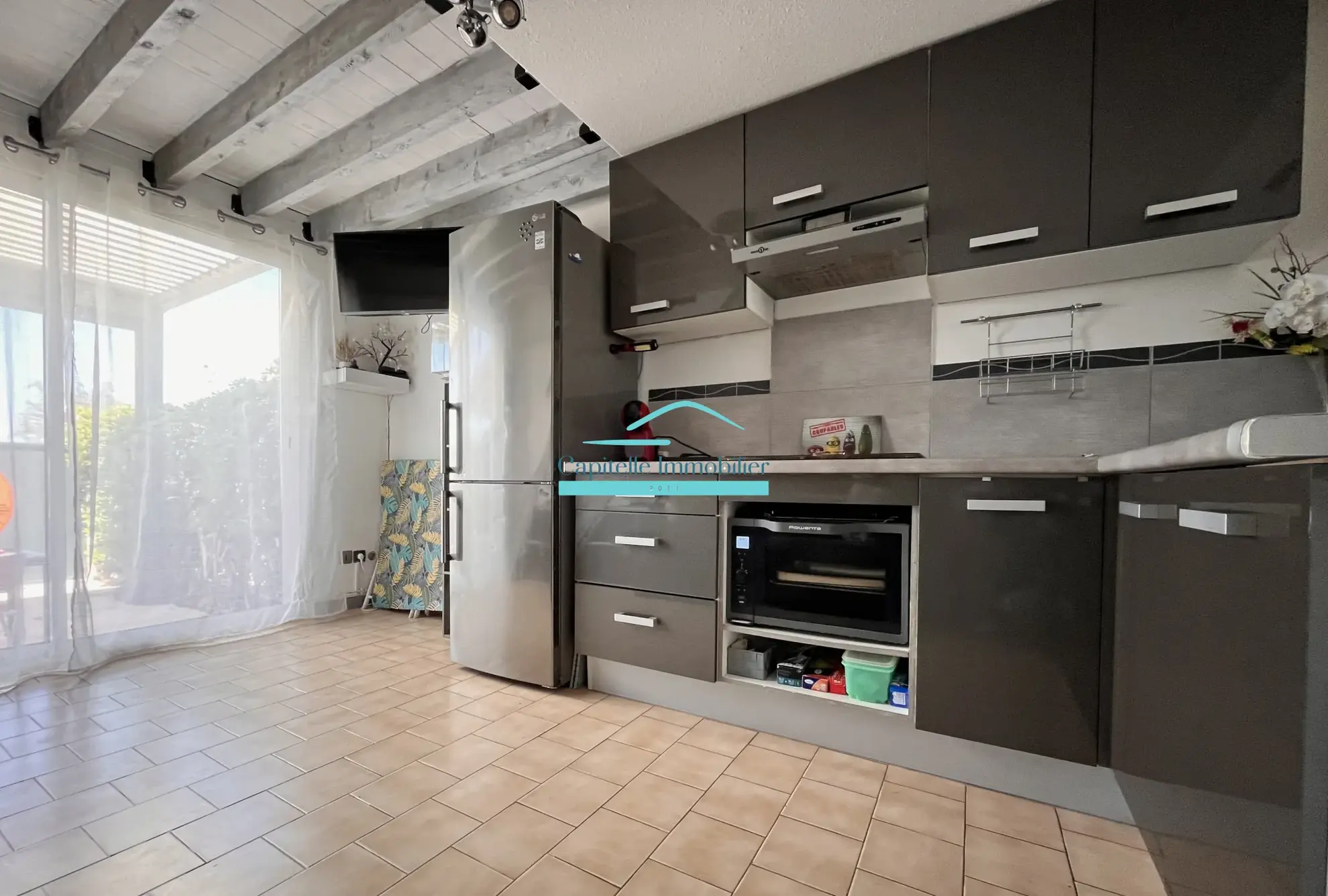 Villa T3 à Frontignan plage avec terrasse, parking et vue étang 