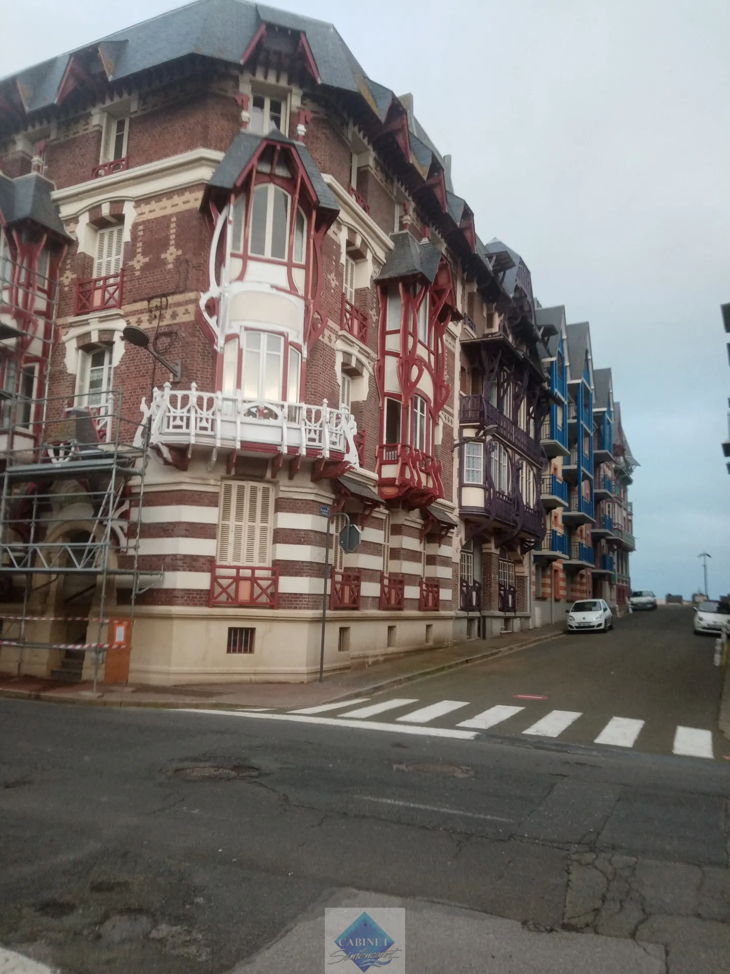 Appartement de 58 m² en bord de mer à Mers-les-Bains avec balcon 