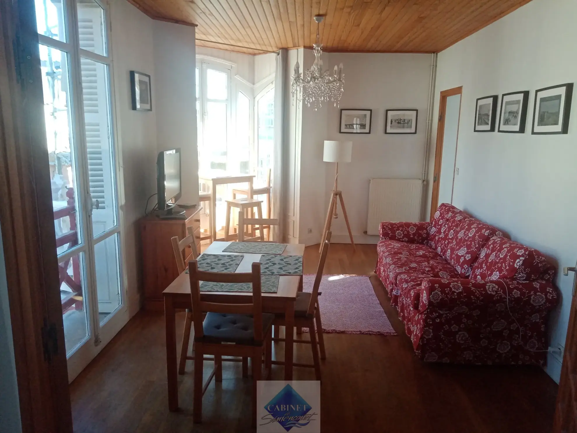 Appartement de 58 m² en bord de mer à Mers-les-Bains avec balcon 