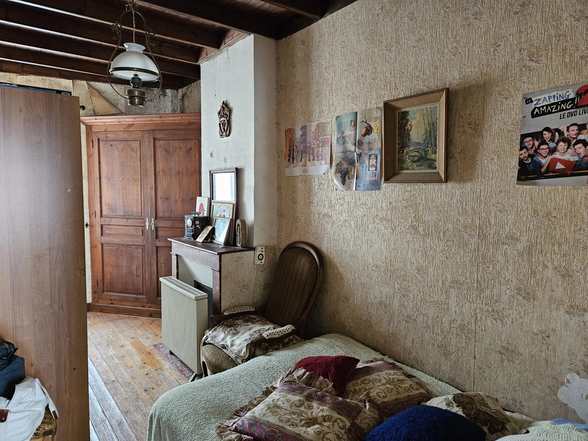 Maison de Bourg en Pierre avec 3 Chambres et Garage à Le Vanneau Irleau 