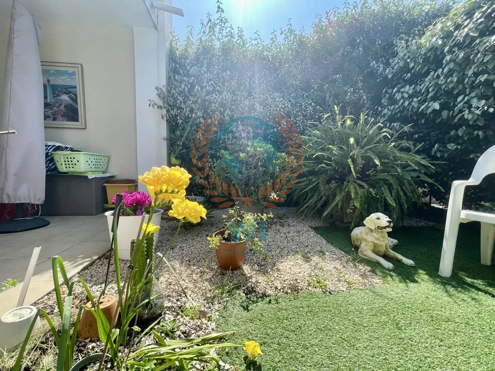 Appartement 2 pièces avec terrasse, jardin et garage à Frejus 