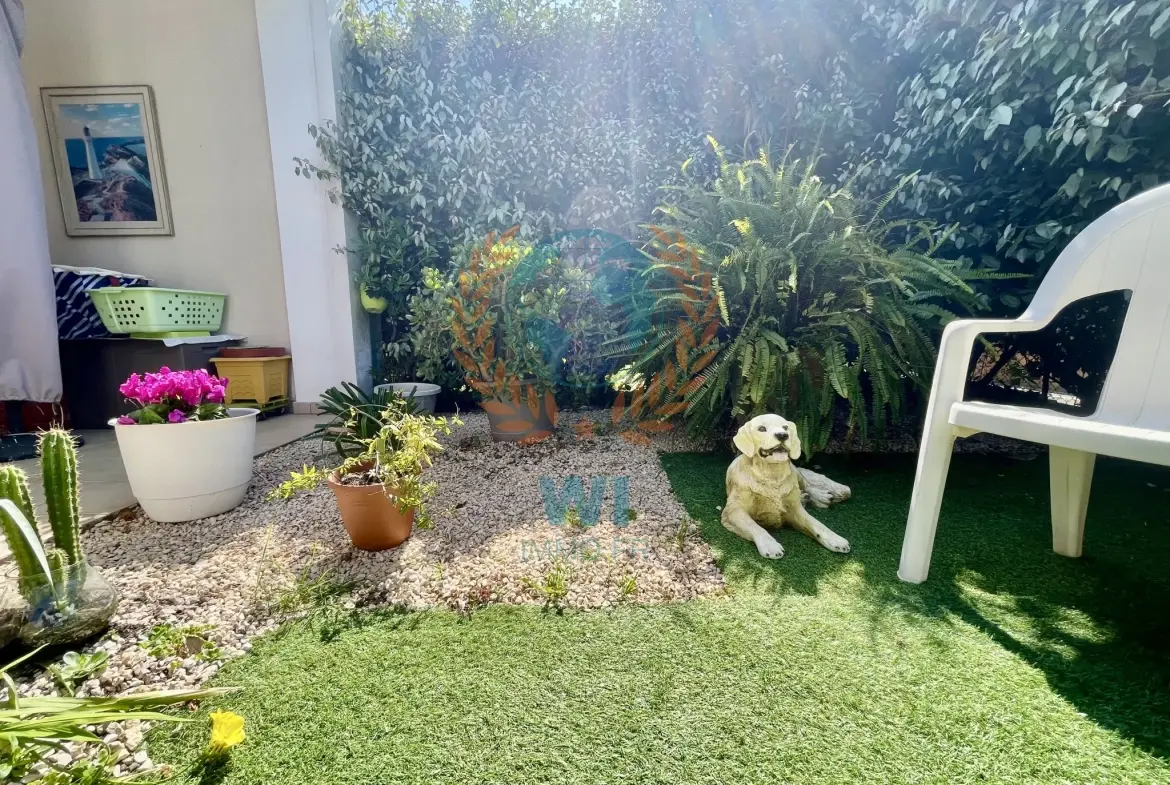 Appartement 2 pièces avec terrasse, jardin et garage à Frejus 