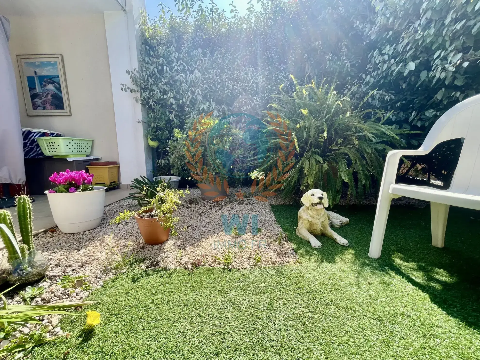 Appartement 2 pièces avec terrasse, jardin et garage à Frejus 