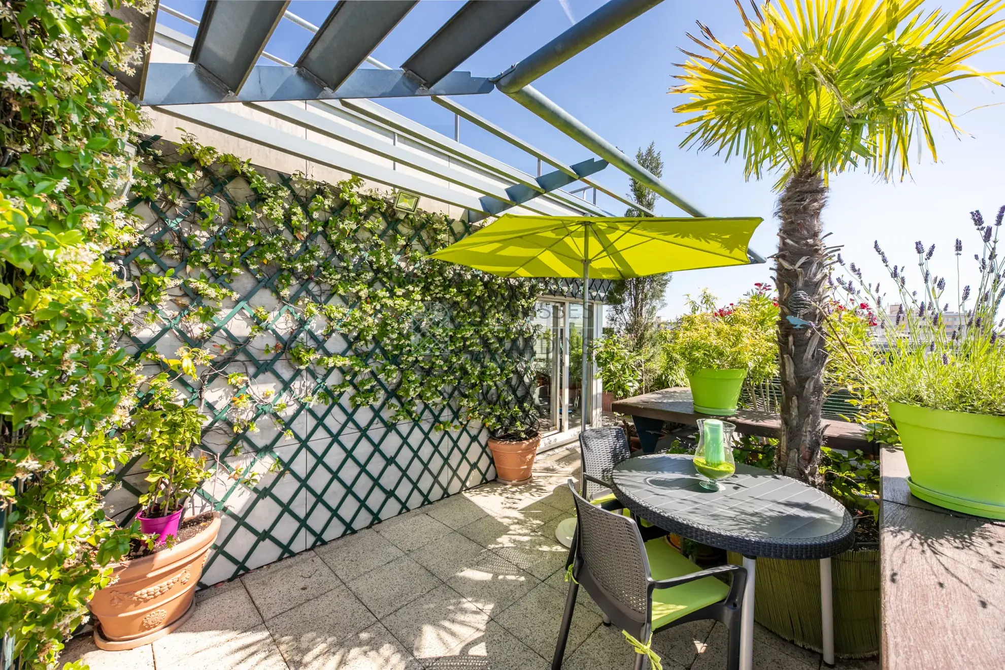 Magnifique T2 avec jardin exposé sud à Avignon 