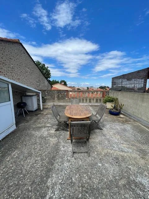 Maison familiale avec 3 chambres, terrasse ensoleillée à Argeles-sur-Mer 