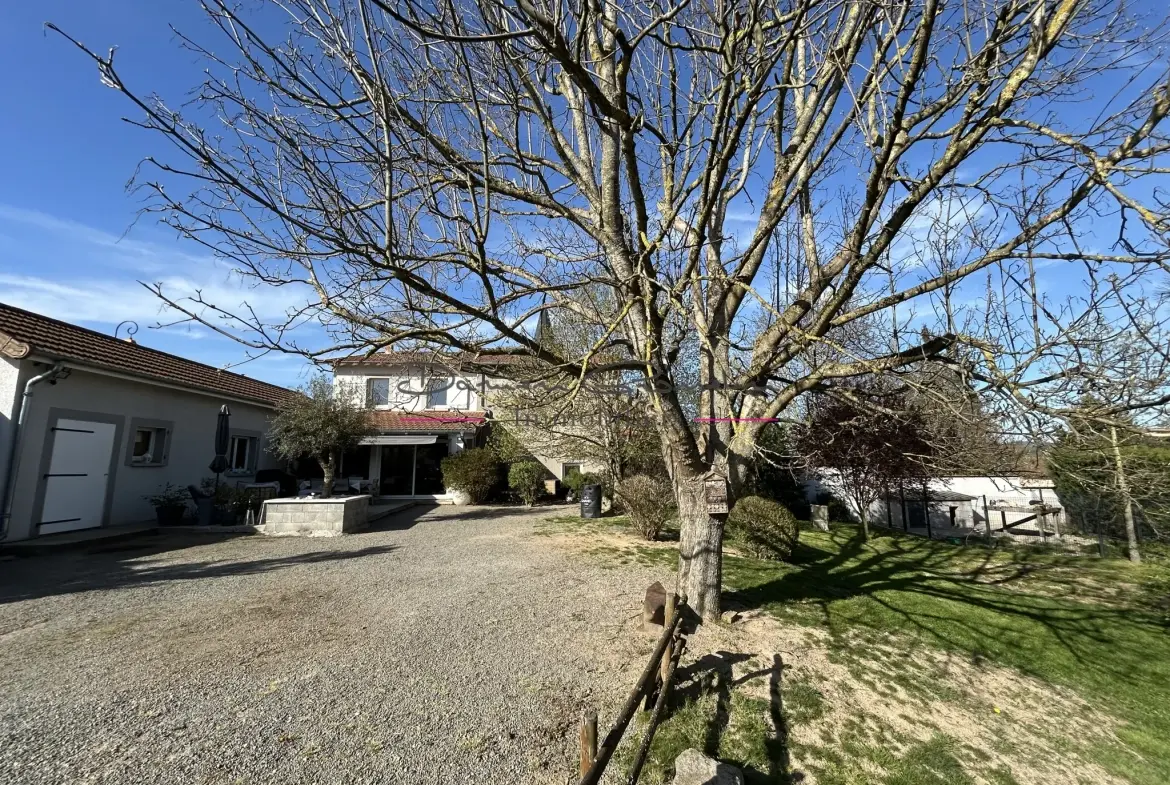 Maison à vendre de 145 m² avec jardin à Croizet-sur-Gand en Loire 