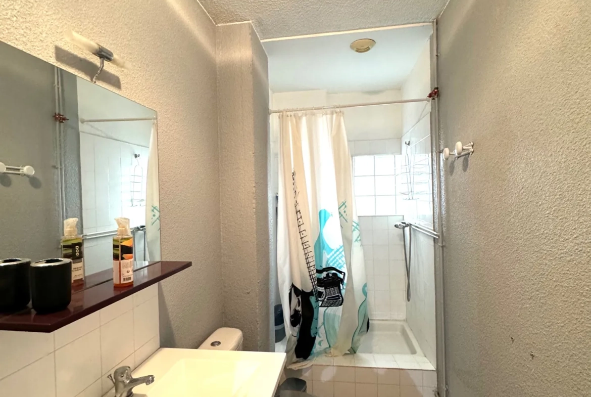 Studio meublé à vendre à Saint-Étienne, idéal premier achat ou investissement locatif 