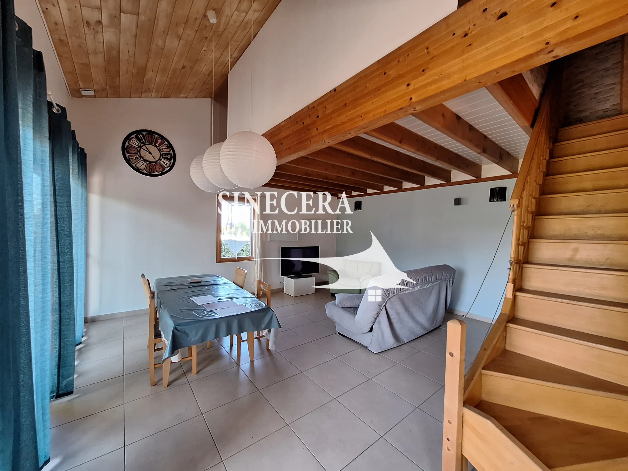 Maison moderne en bois avec jardin à Ribérac - 156 m² 