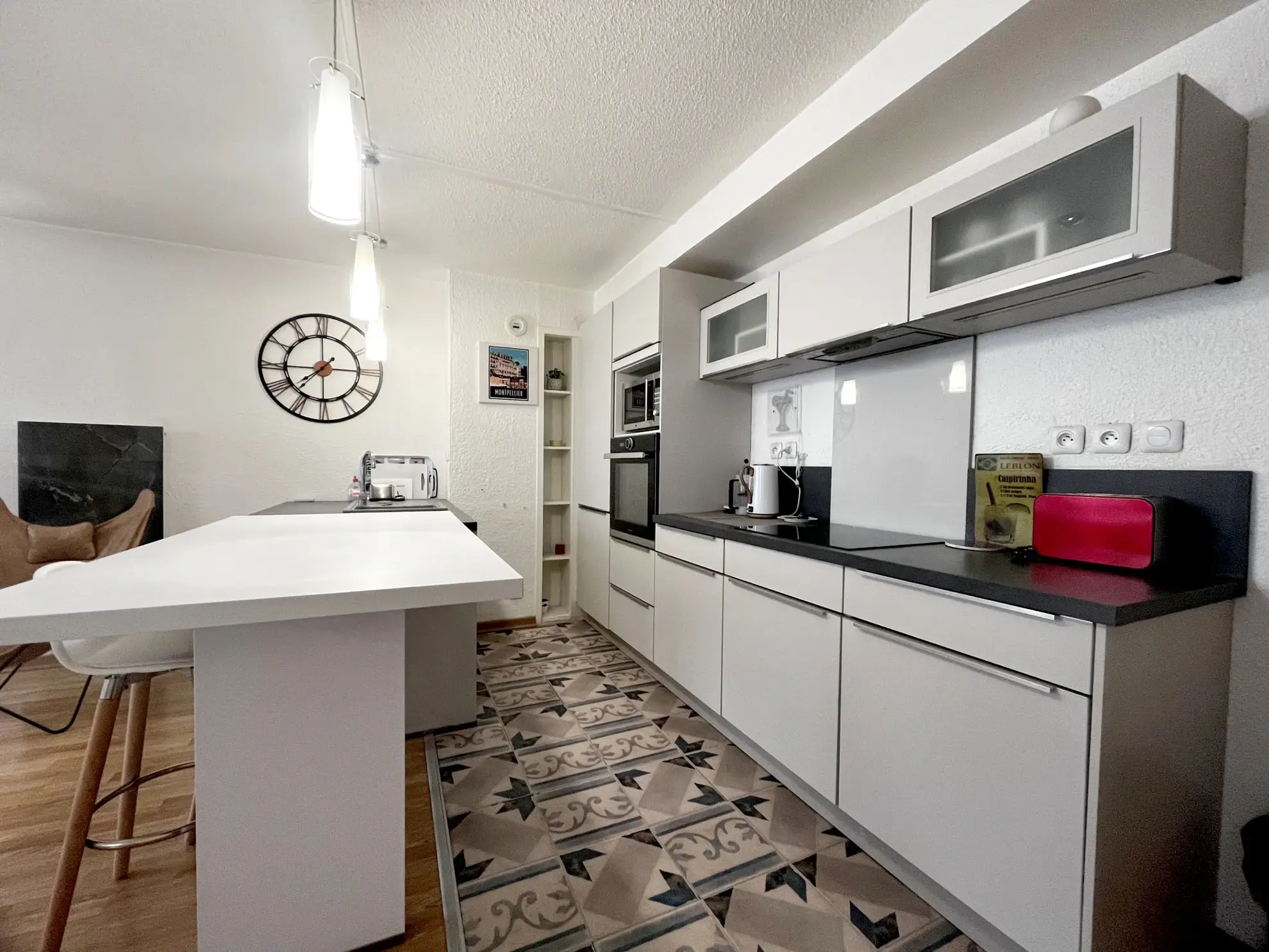 Appartement T2 rénové de 52m² au centre de Montpellier, idéal investissement 