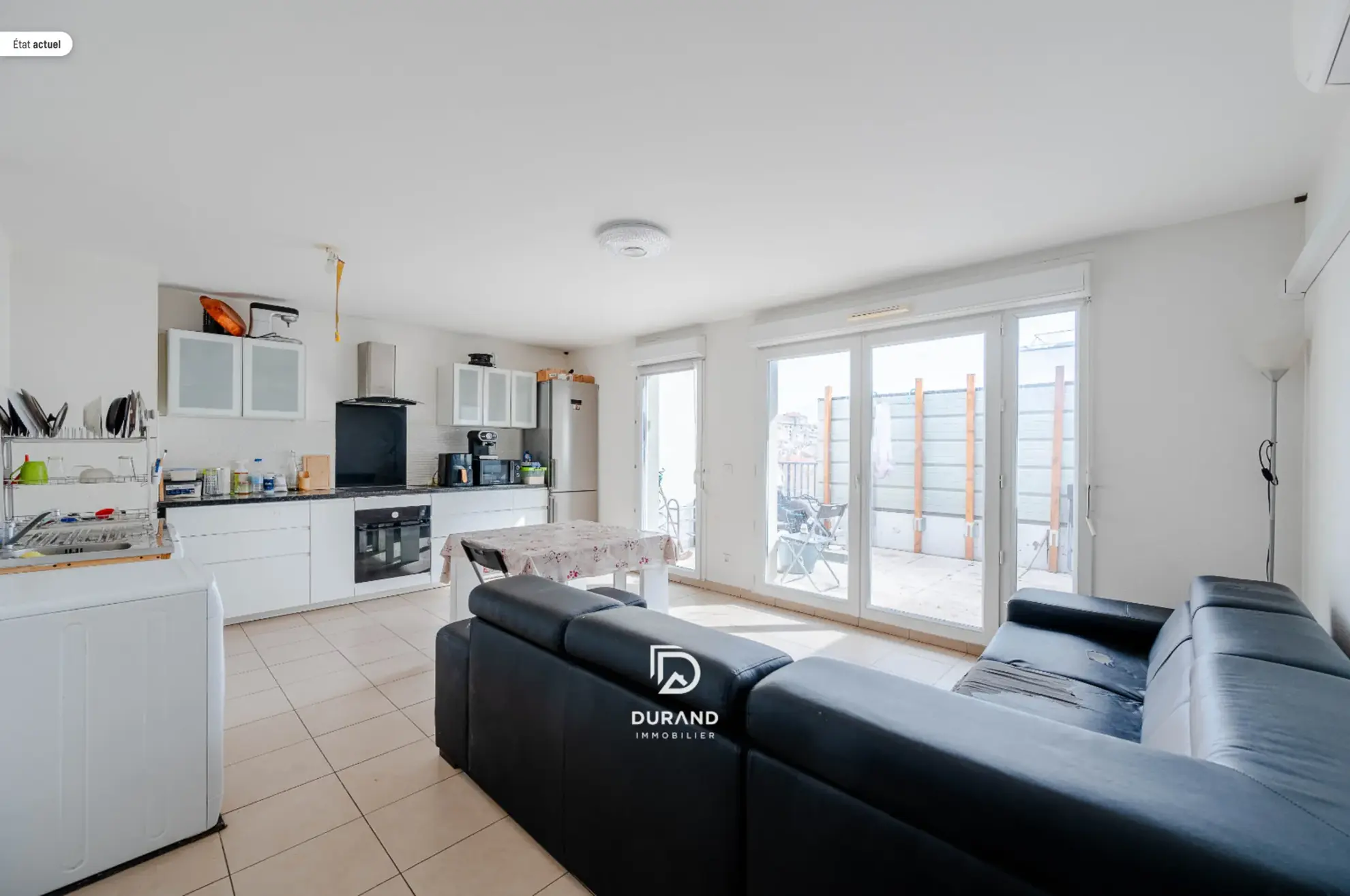 Appartement 4 pièces avec terrasse et parking à Marseille - Saint-Lazare 