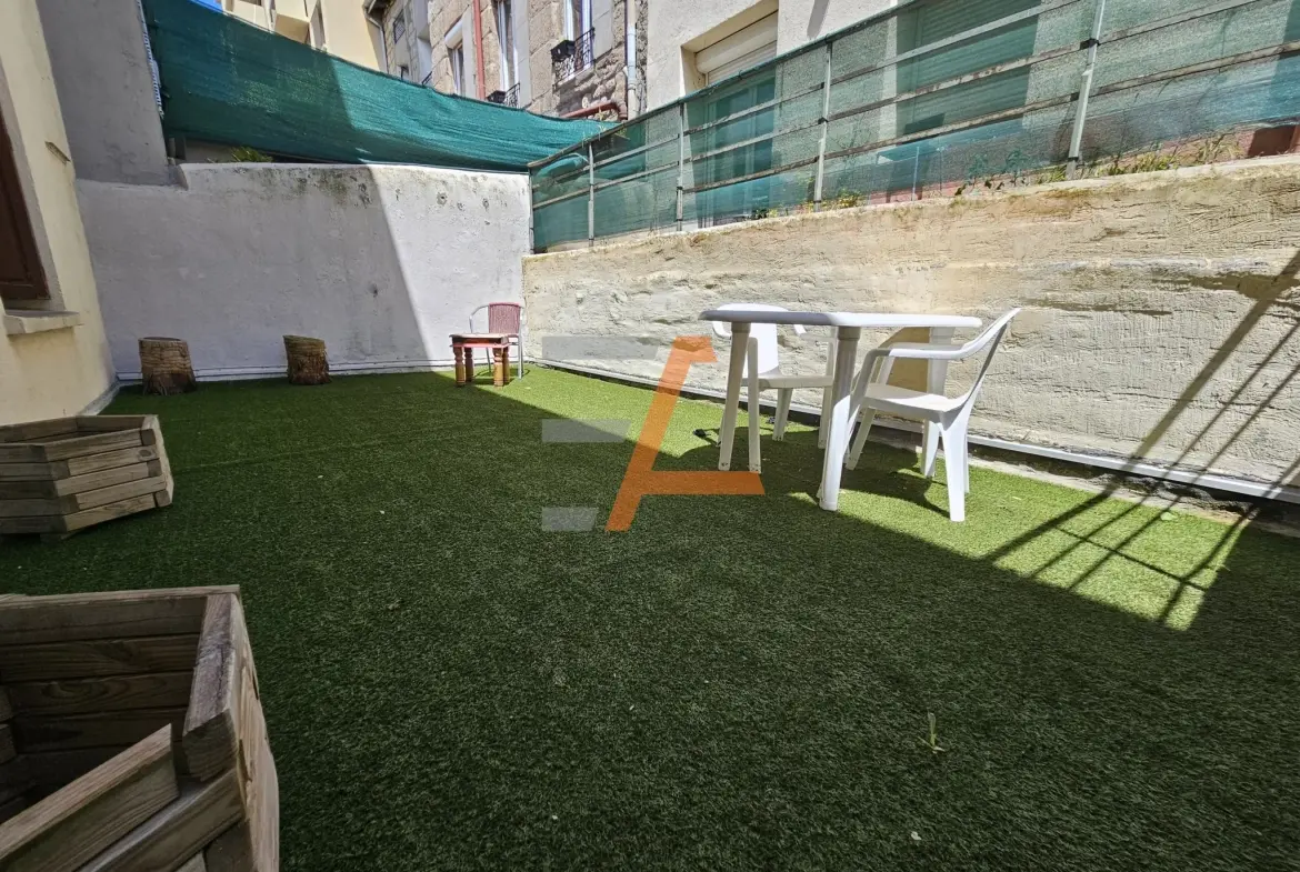 Appartement 3 pièces lumineux avec terrasse à Saint-Étienne, secteur Tréfilerie 