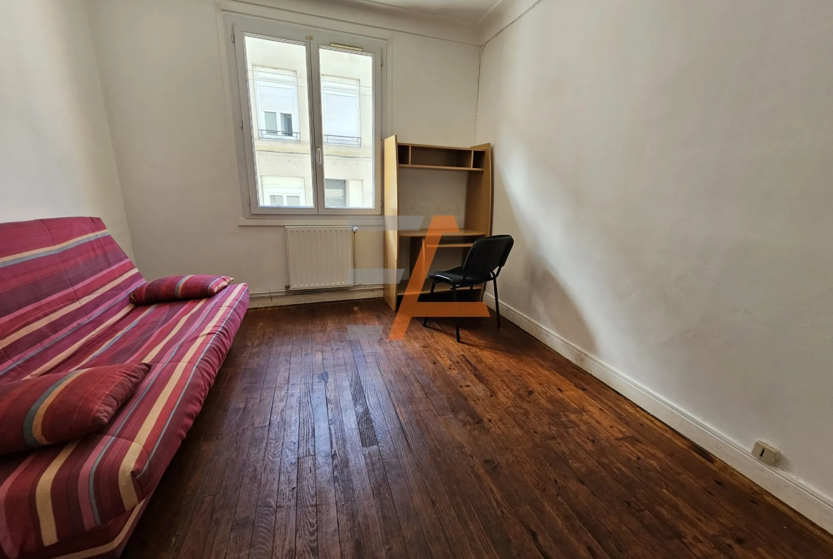 Appartement 3 pièces lumineux avec terrasse à Saint-Étienne, secteur Tréfilerie 