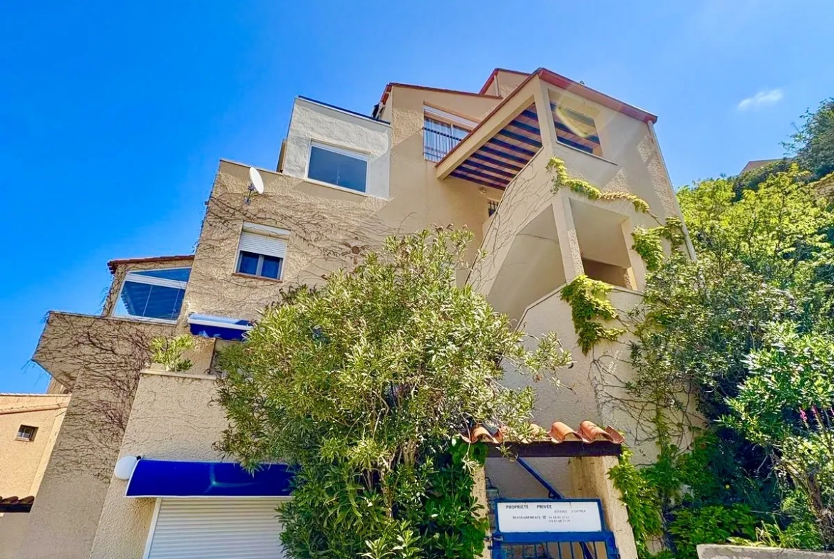 Appartement avec terrasse et accès direct à la plage à Banyuls-sur-Mer 