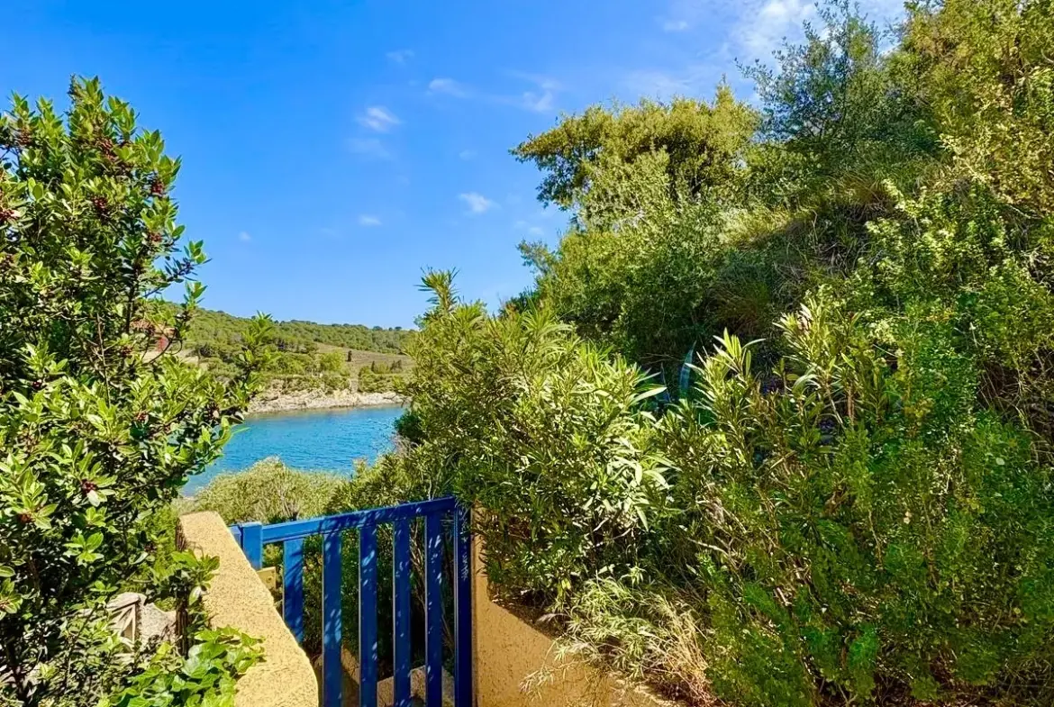 Appartement avec terrasse et accès direct à la plage à Banyuls-sur-Mer 