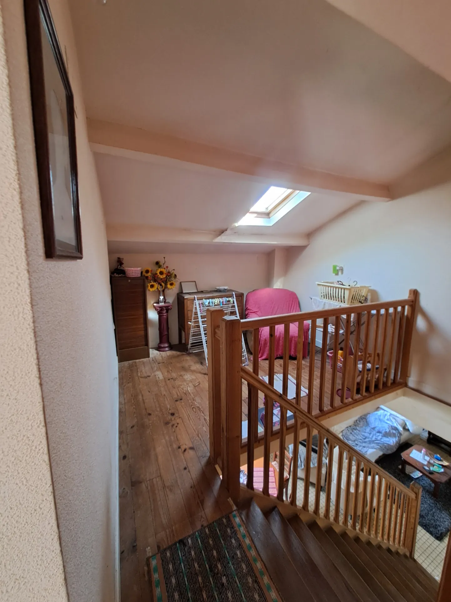 Maison de village à rénover dans le Gers avec terrains et garage 