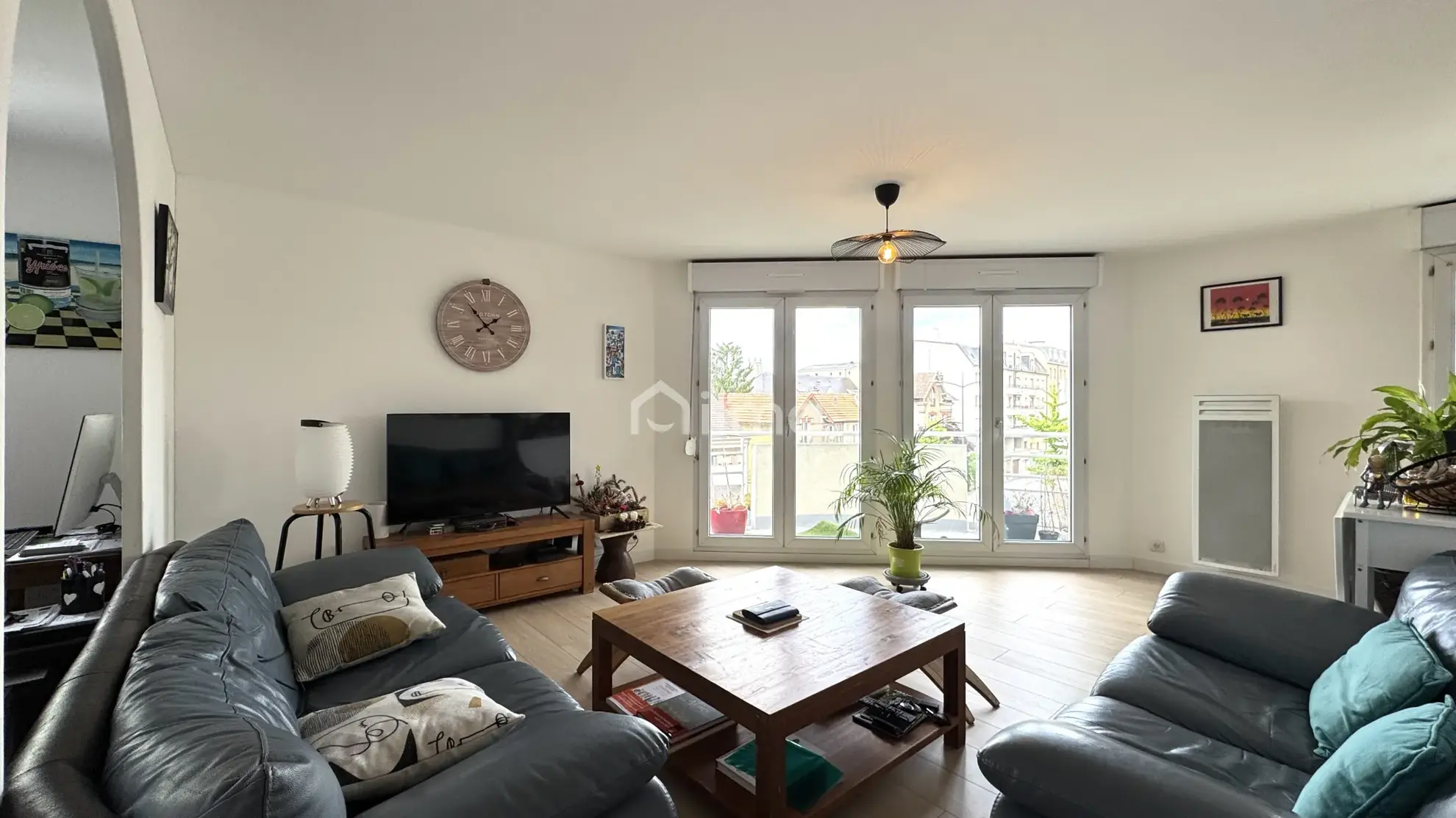Appartement 4 pièces à vendre au cœur de Meaux avec parking et balcon 