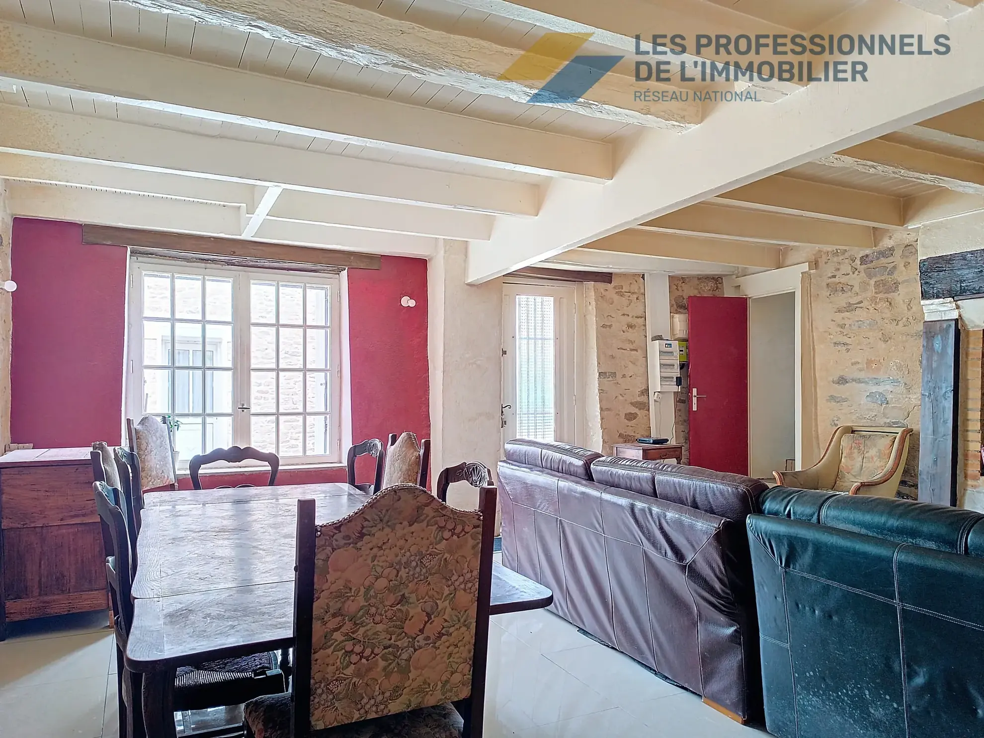 Maison en pierre de 177 m² avec fort potentiel à Rieux 56350 