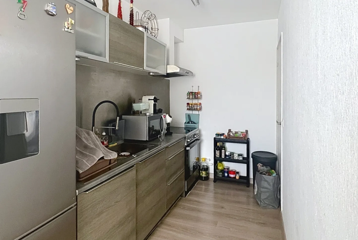 Bel appartement T2 rénové de 50 m² à Tourcoing avec cave et ascenseur 