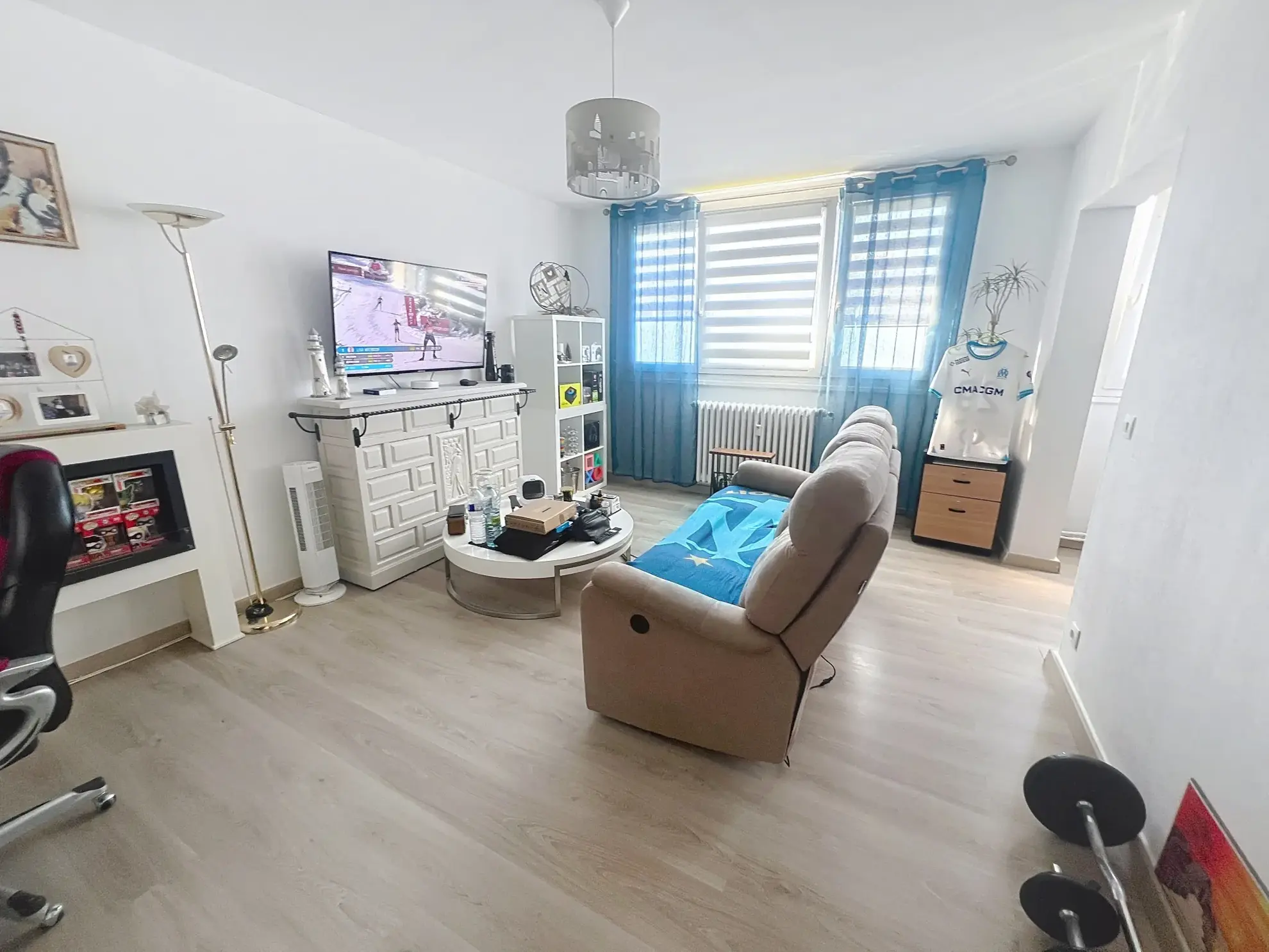 Bel appartement T2 rénové de 50 m² à Tourcoing avec cave et ascenseur 