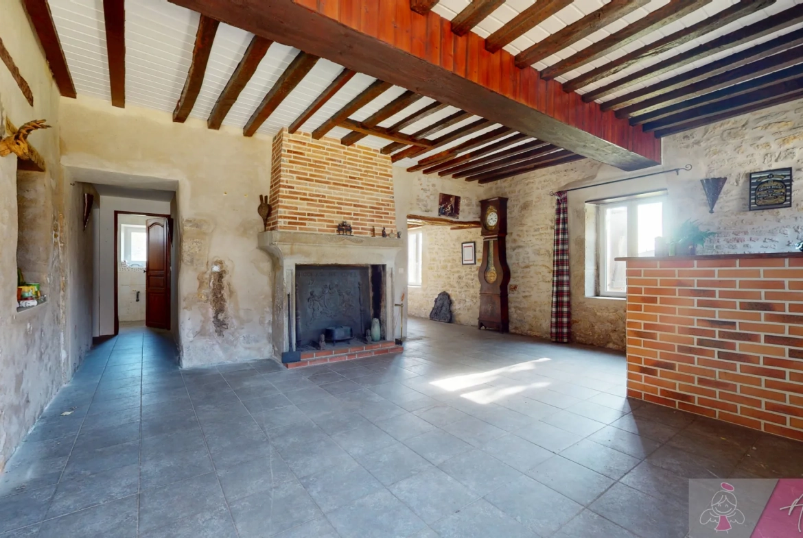 Belle maison en pierre de 264 m² à Tassenières avec grand terrain 