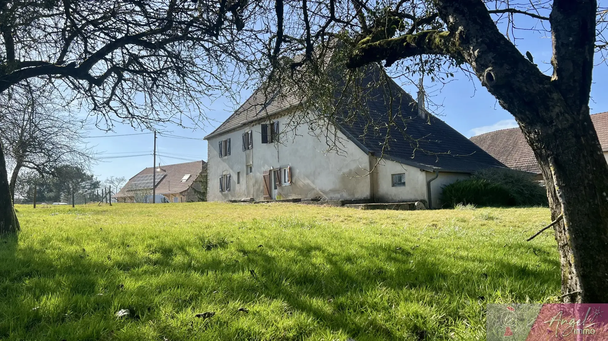 Belle maison en pierre de 264 m² à Tassenières avec grand terrain 