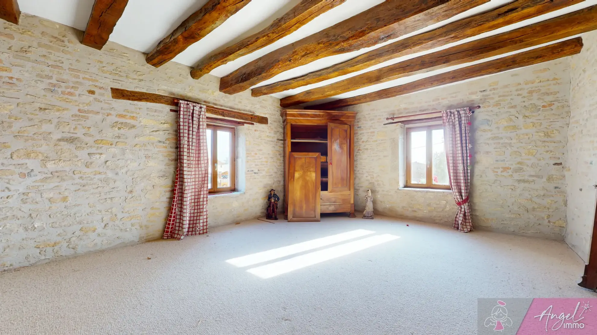 Belle maison en pierre de 264 m² à Tassenières avec grand terrain 
