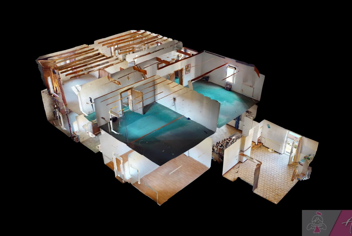 Belle maison en pierre de 264 m² à Tassenières avec grand terrain 