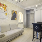 Appartement 2 pièces rénové avec cour intérieure dans le Carré d’Or à Nice