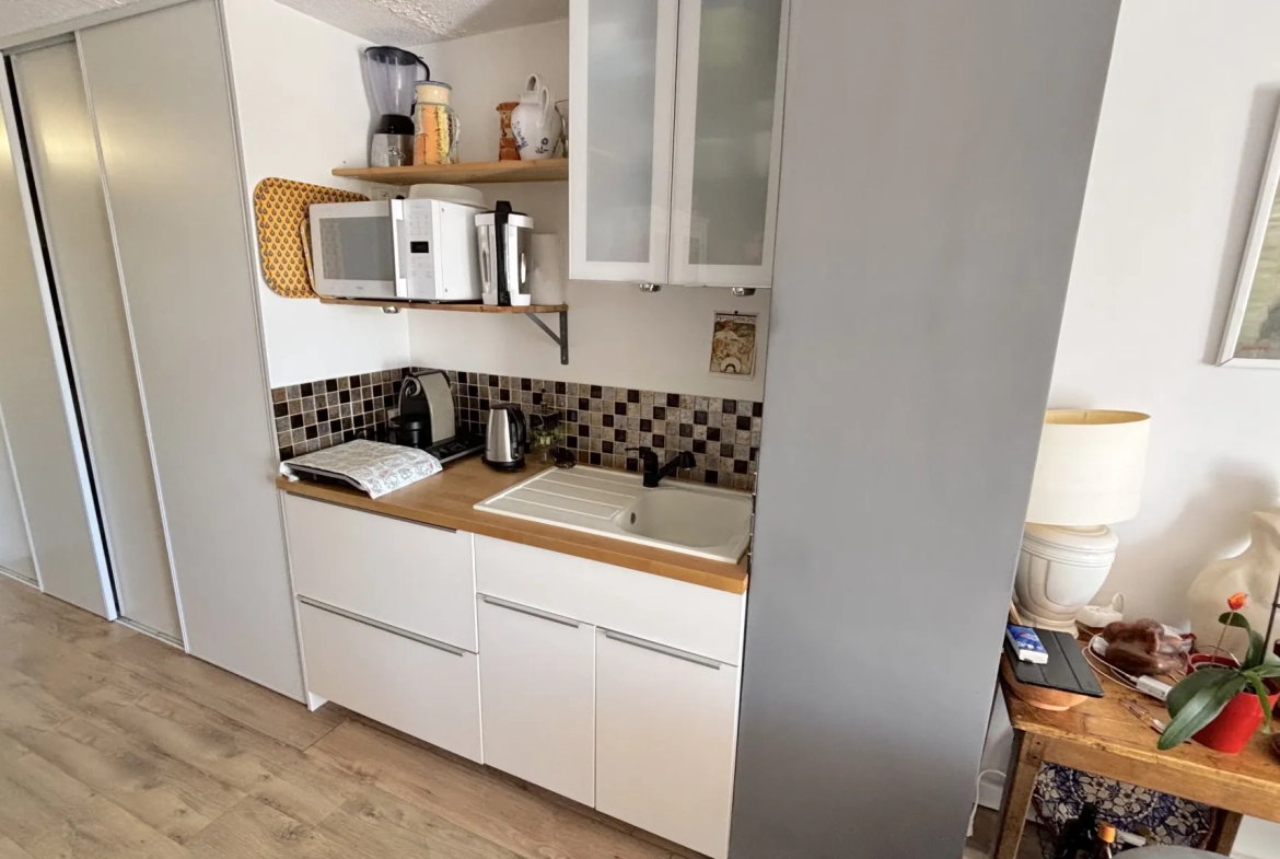 Appartement F2 rénové avec deux terrasses à La Grande Motte le Ponant 