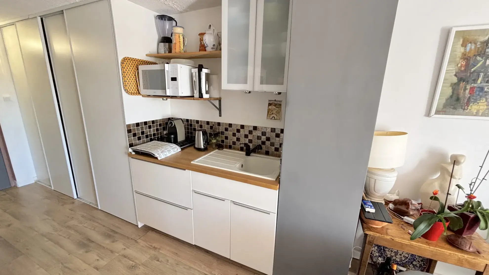Appartement F2 rénové avec deux terrasses à La Grande Motte le Ponant 