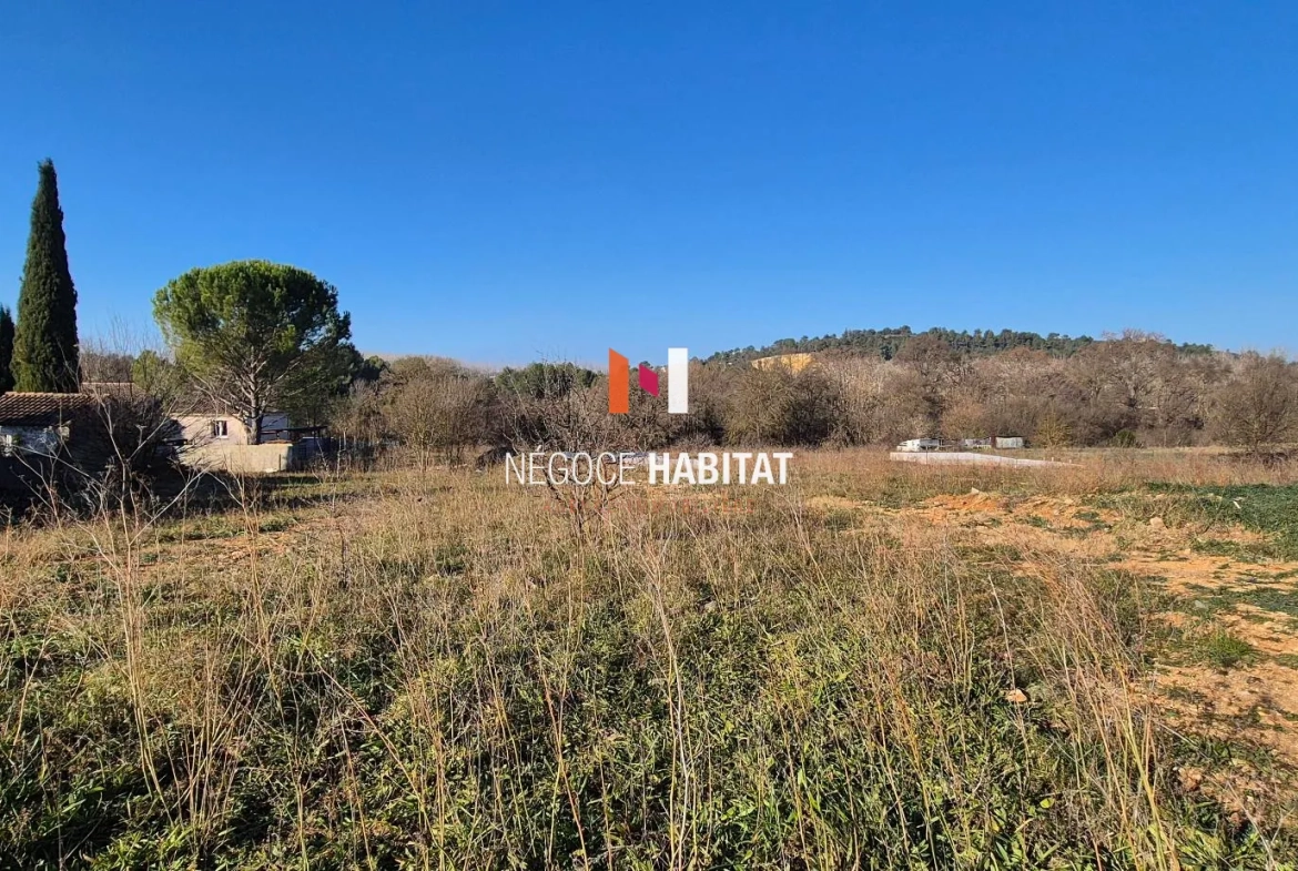 Terrain à bâtir de 266 m² à Grabels – Viabilisé et libre de constructeur 