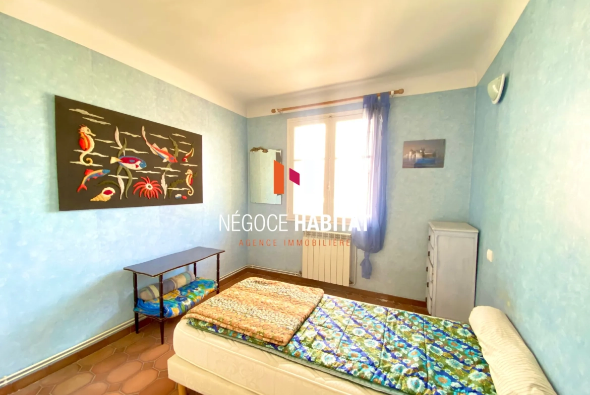 Bel appartement T3 avec vue mer à Palavas-les-Flots - Loggia plein sud 