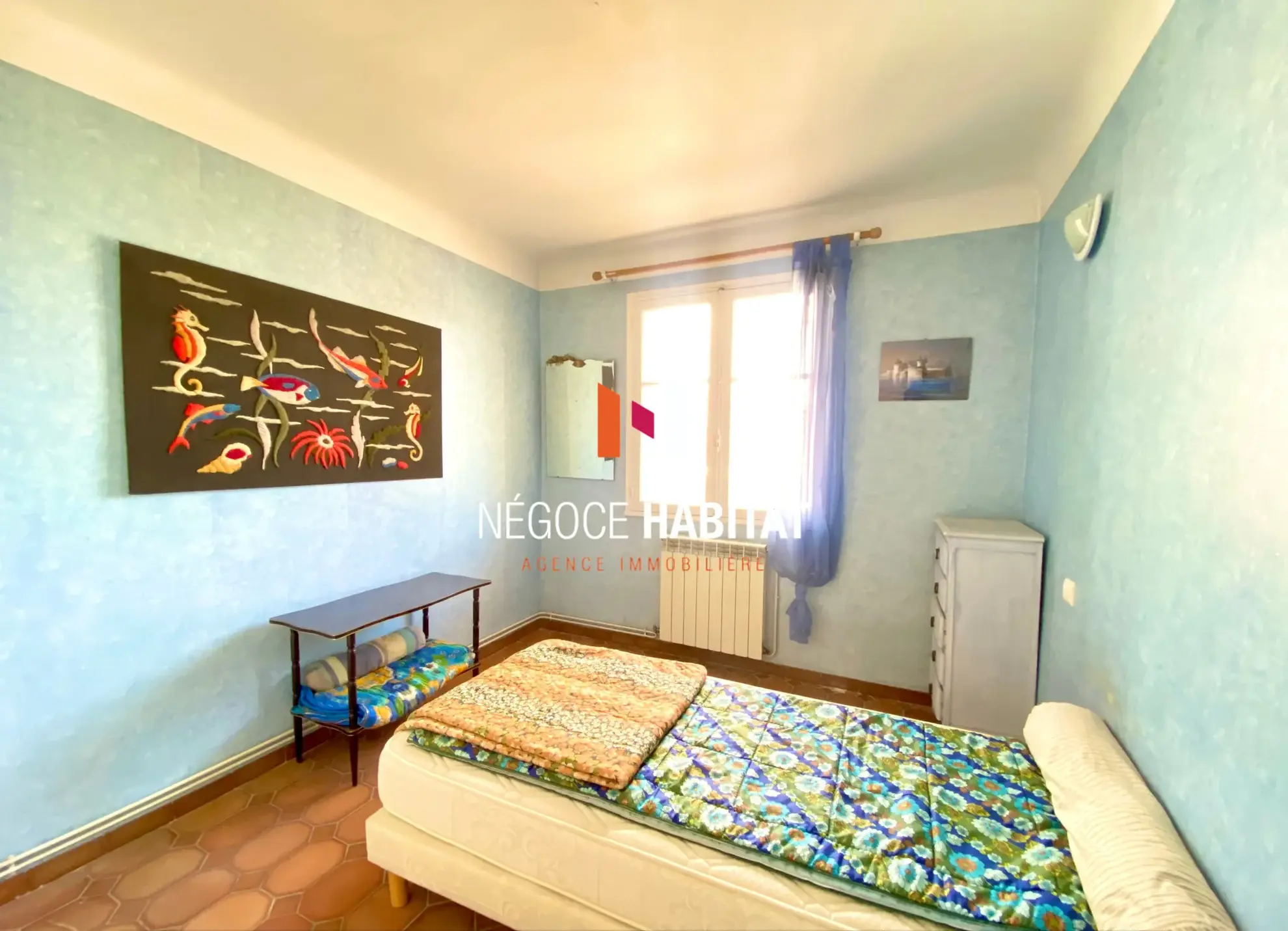 Bel appartement T3 avec vue mer à Palavas-les-Flots - Loggia plein sud 