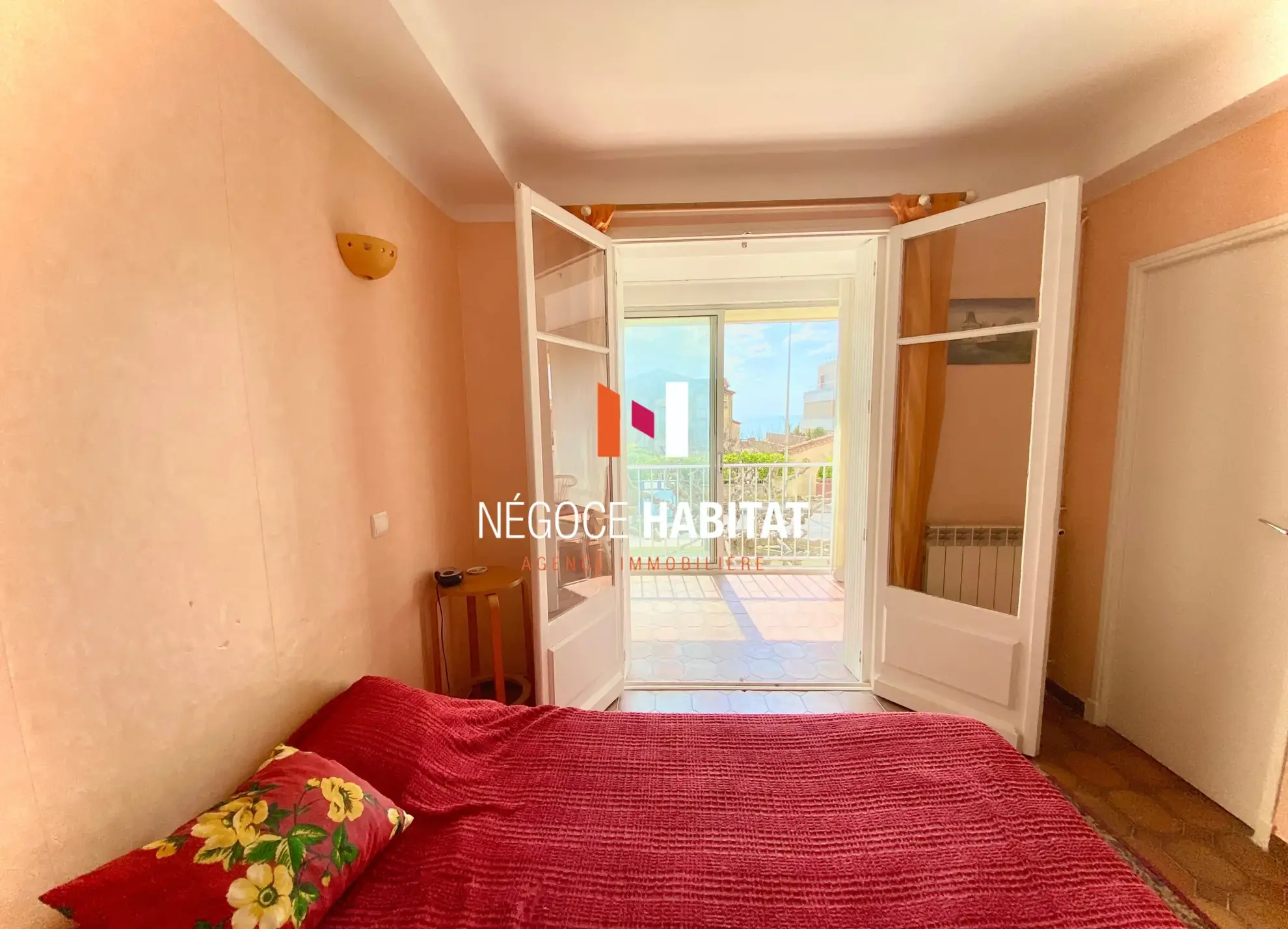 Bel appartement T3 avec vue mer à Palavas-les-Flots - Loggia plein sud 