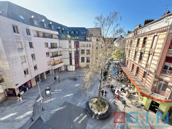 Appartement 2 pièces rénové à Rouen proche de la place de la Pucelle