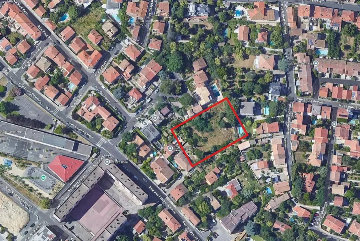 Terrains constructibles de 875 m² à Béziers - Opportunité à saisir 