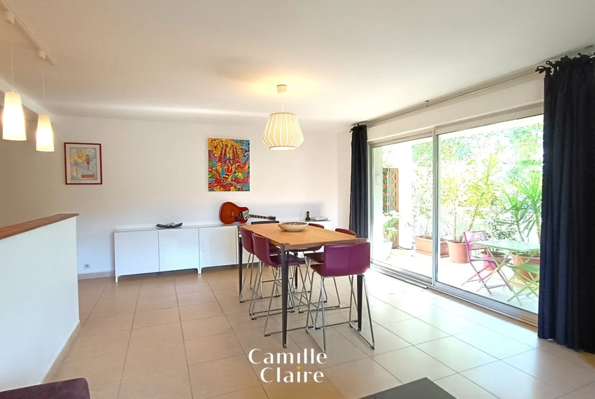 Appartement T3 lumineux de 80 m² à Marignane avec balcon et parking privé 