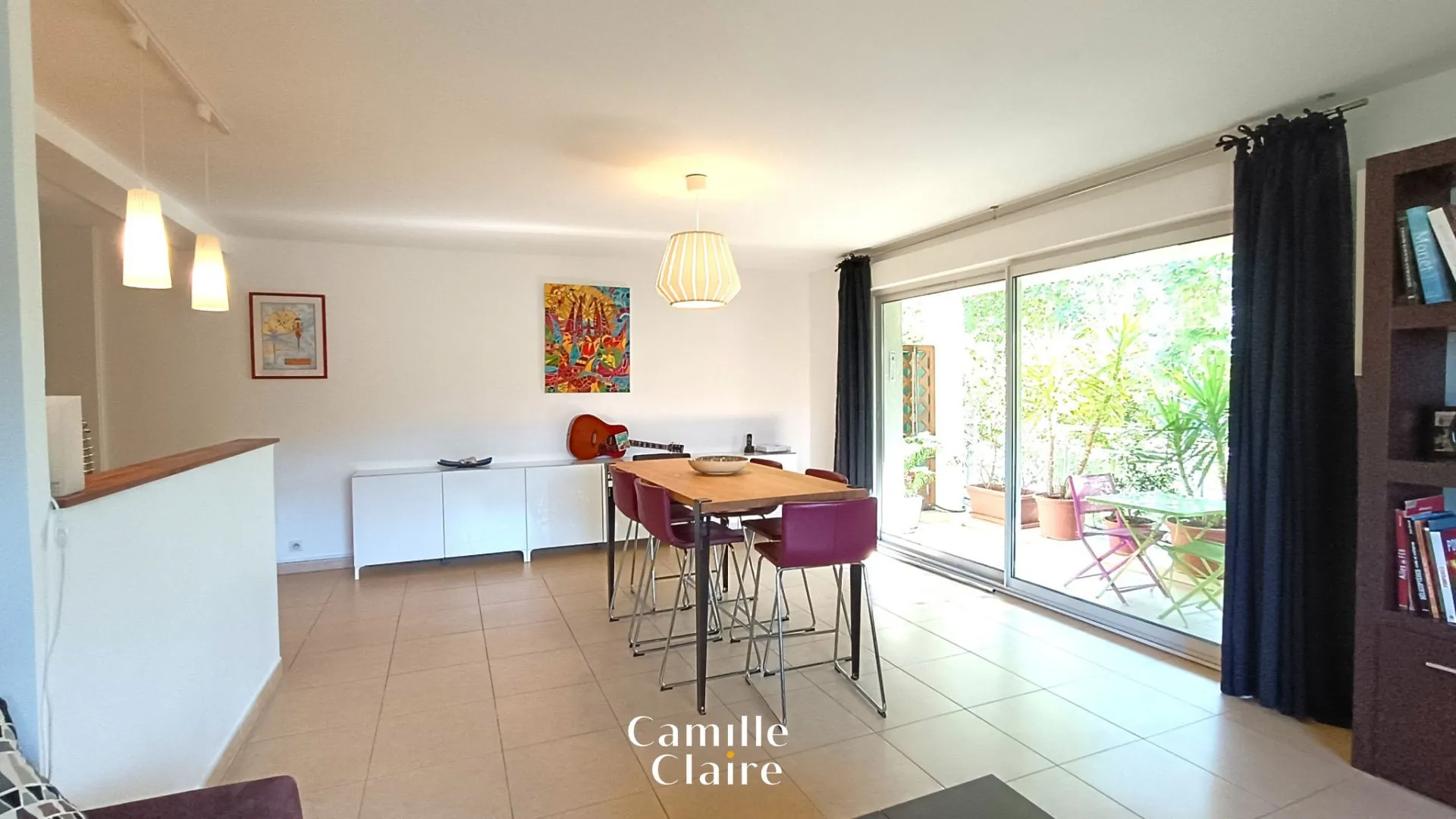 Appartement T3 lumineux de 80 m² à Marignane avec balcon et parking privé 