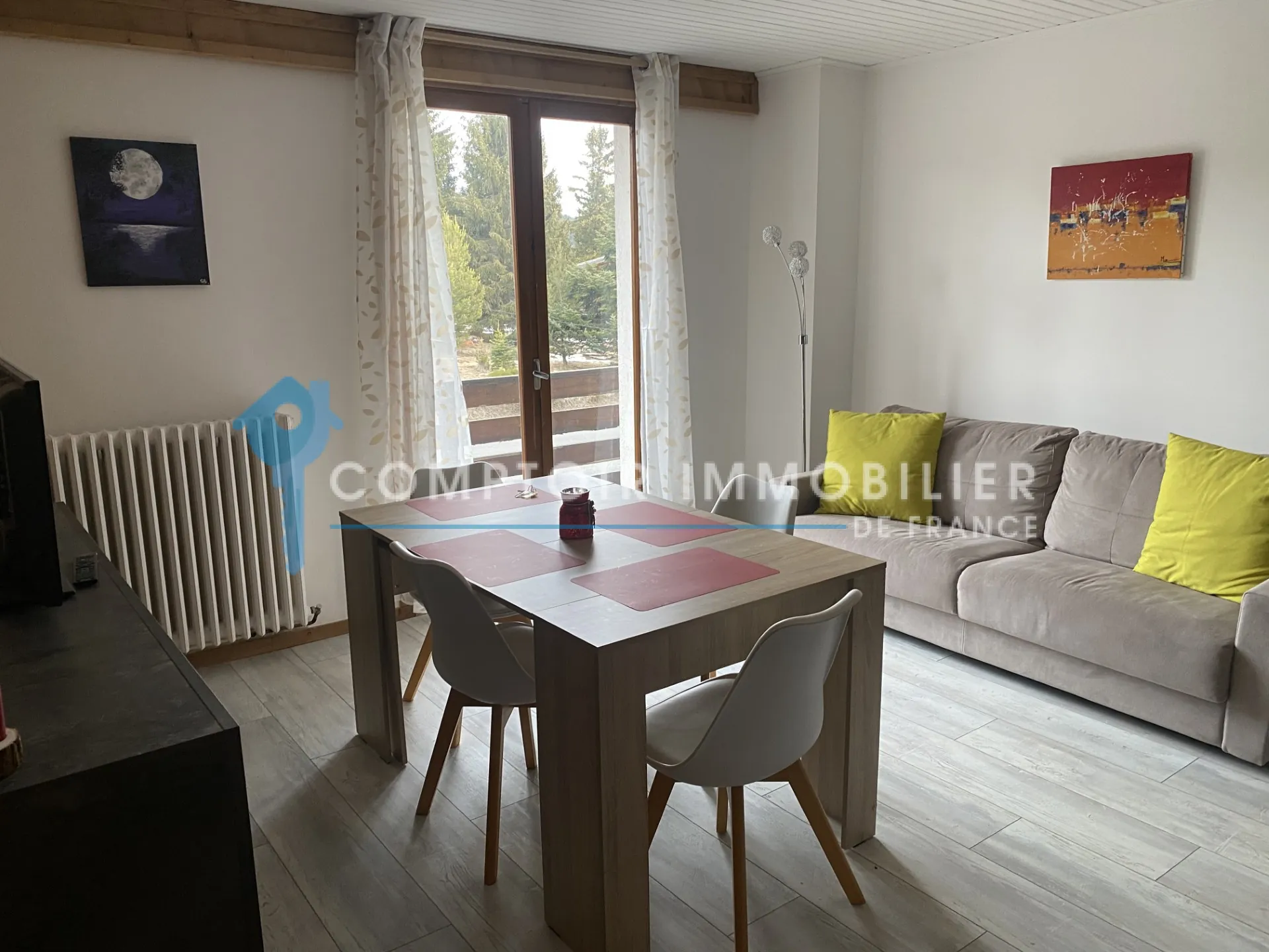 Appartement T3 rénové à Bolquère, proche station de ski, avec cave et style chalet 