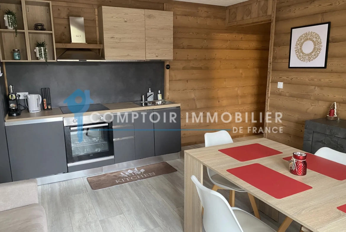 Appartement T3 rénové à Bolquère, proche station de ski, avec cave et style chalet 