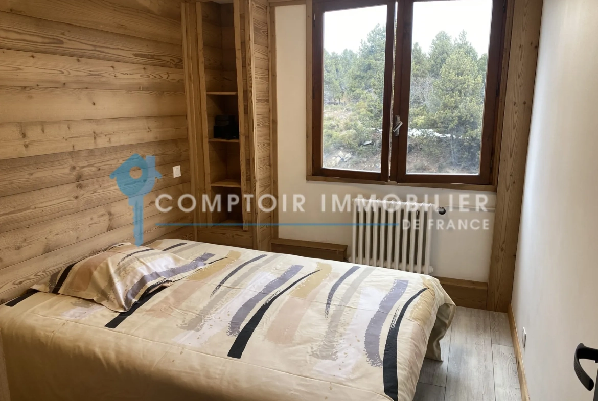 Appartement T3 rénové à Bolquère, proche station de ski, avec cave et style chalet 