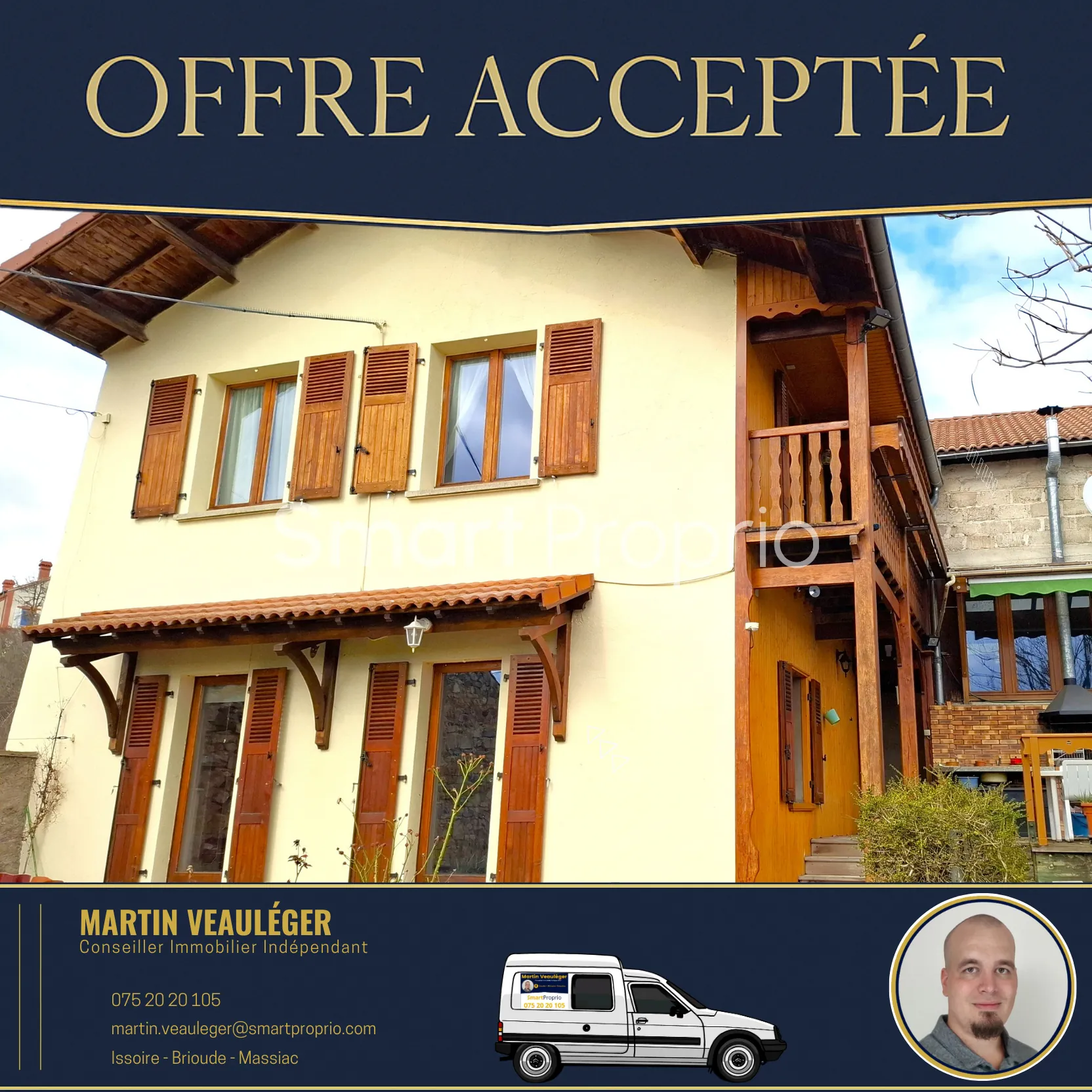 Maison familiale avec grand atelier à Lorlanges offrant potentiel et confort 
