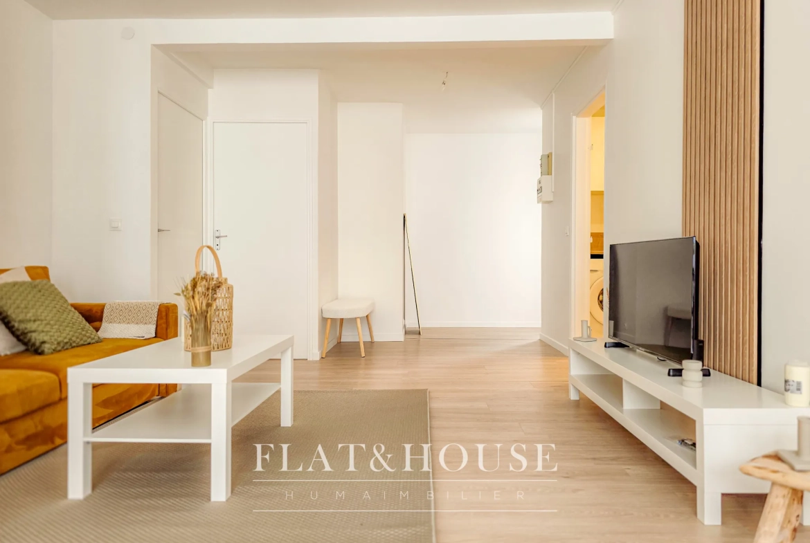 Appartement T3 rénové 59 m² avec parking à Nantes - DPE D 