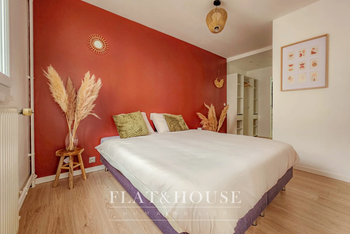 Appartement T3 rénové 59 m² avec parking à Nantes - DPE D 
