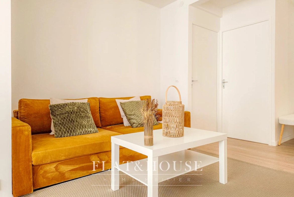 Appartement T3 rénové 59 m² avec parking à Nantes - DPE D 