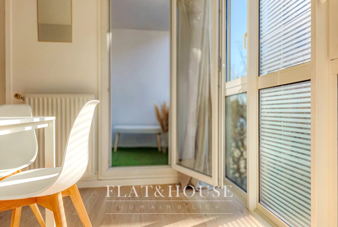 Appartement T3 rénové 59 m² avec parking à Nantes - DPE D 