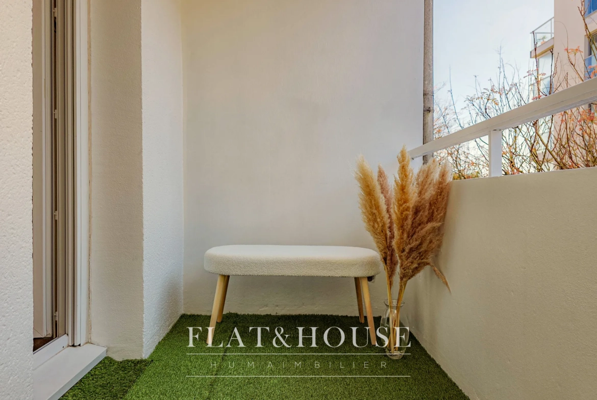 Appartement T3 rénové 59 m² avec parking à Nantes - DPE D 
