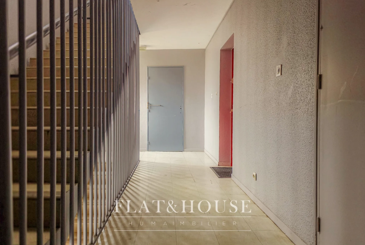Appartement T3 rénové 59 m² avec parking à Nantes - DPE D 