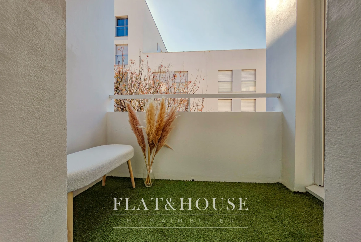 Appartement T3 rénové 59 m² avec parking à Nantes - DPE D 