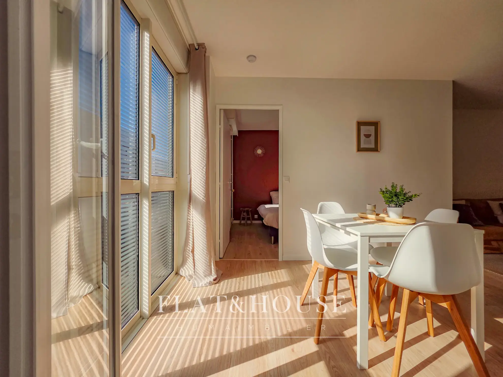 Appartement T3 rénové 59 m² avec parking à Nantes - DPE D 